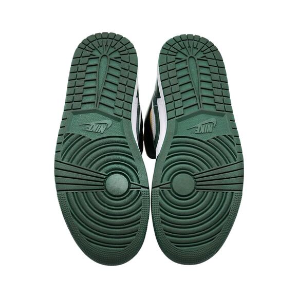 Nike Air Jordan 1 Mid 554724-371 Leather Sneakers Noble Green US 11 - New - Picture 6 of 12